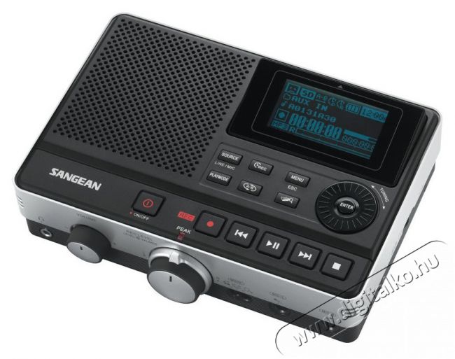 Sangean DAR-101 professzion&aacute;lis, digit&aacute;lis asztali diktafon Mobil / Kommunik&aacute;ci&oacute; / Smart - Diktafon - Diktafon - 259240