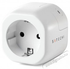 Satechi  Homekit Smart Outlet (EU), feh&eacute;r H&aacute;ztart&aacute;s / Otthon / K&uuml;lt&eacute;r - Okos otthon - Okos konnektor - 521389
