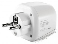 Satechi  Homekit Smart Outlet (EU), feh&eacute;r H&aacute;ztart&aacute;s / Otthon / K&uuml;lt&eacute;r - Okos otthon - Okos konnektor - 521389