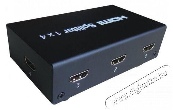 Sbox HDMI-4 4 portos 1.4 HDMI eloszt&oacute; Tv kieg&eacute;sz&iacute;tők - K&aacute;bel / csatlakoz&oacute; - Hdmi k&aacute;bel - 507061