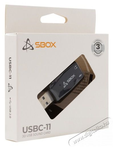 Sbox USBC-11 k&uuml;lső hangk&aacute;rtya Iroda &eacute;s sz&aacute;m&iacute;t&aacute;stechnika - Sz&aacute;m&iacute;t&oacute;g&eacute;p tartoz&eacute;k - Hangk&aacute;rtya - 507410