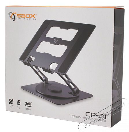 Sbox CP-31 17,3 laptop &aacute;llv&aacute;ny Iroda &eacute;s sz&aacute;m&iacute;t&aacute;stechnika - Notebook kieg&eacute;sz&iacute;tő - Notebook tart&oacute; - 508473