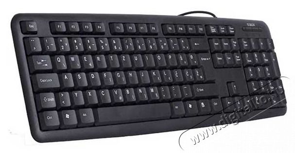 Sbox K-14 HUN USB fekete billentyűzet Mobil / Kommunik&aacute;ci&oacute; / Smart - Tablet / E-book kieg&eacute;sz&iacute;tő, tok - Billentyűzet - 508628