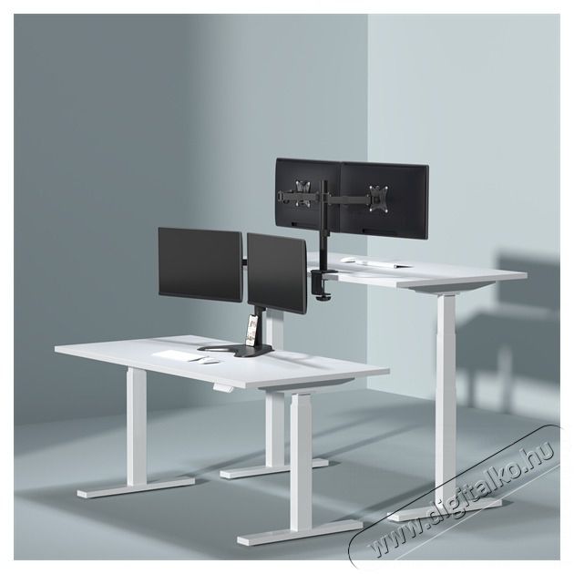 Sbox LCD-352/2-2 17-32 d&ouml;nthető, forgathat&oacute; asztali dual monitor tart&oacute; konzol Tv kieg&eacute;sz&iacute;tők - Fali tart&oacute; / konzol - Asztali tart&oacute; - 507715