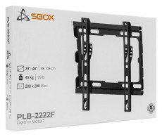 Sbox PLB-2222F-2 23-43 fix fali TV konzol Tv kieg&eacute;sz&iacute;tők - Fali tart&oacute; / konzol - Fali tv tart&oacute; - 508484