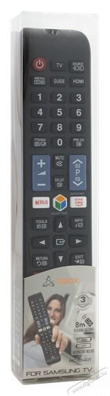 Sbox RC-01401 Samsung TV t&aacute;vir&aacute;ny&iacute;t&oacute; Tv kieg&eacute;sz&iacute;tők - T&aacute;vvez&eacute;rlő - Univerz&aacute;lis t&aacute;vir&aacute;ny&iacute;t&oacute; - 508498