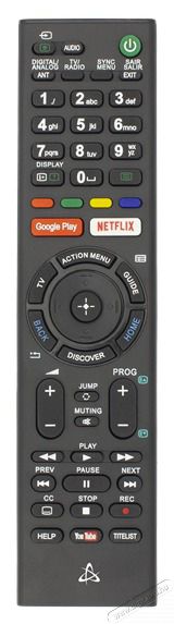 Sbox RC-01402 Sony TV t&aacute;vir&aacute;ny&iacute;t&oacute; Tv kieg&eacute;sz&iacute;tők - T&aacute;vvez&eacute;rlő - Univerz&aacute;lis t&aacute;vir&aacute;ny&iacute;t&oacute; - 508499
