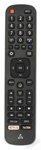 Sbox RC-01405 Hisense TV t&aacute;vir&aacute;ny&iacute;t&oacute; Tv kieg&eacute;sz&iacute;tők - T&aacute;vvez&eacute;rlő - Univerz&aacute;lis t&aacute;vir&aacute;ny&iacute;t&oacute; - 508501