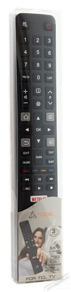 Sbox RC-01406 TCL TV t&aacute;vir&aacute;ny&iacute;t&oacute; Tv kieg&eacute;sz&iacute;tők - T&aacute;vvez&eacute;rlő - Univerz&aacute;lis t&aacute;vir&aacute;ny&iacute;t&oacute; - 508502
