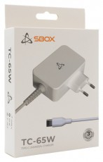 Sbox TC-65W t&ouml;ltő adapter Akkuk &eacute;s t&ouml;ltők - Li-ion akkumul&aacute;tor &eacute;s t&ouml;ltő (gy&aacute;ri) - T&ouml;ltő / h&aacute;l&oacute;zati adapter - 508479