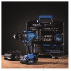 SCHEPPACH C-DTB74/1-X Akkus f&uacute;r&oacute;-csavaroz&oacute; + tartoz&eacute;kok, IXES 20 V (1&times;2 Ah) &Uacute;jdons&aacute;gok - &Uacute;j term&eacute;kek - 519134