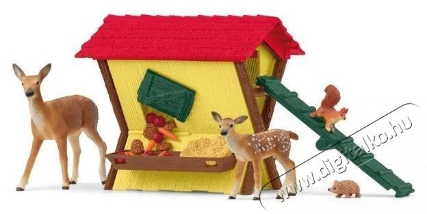 Schleich 42658 erdei &aacute;llatok etet&eacute;se H&aacute;ztart&aacute;s / Otthon / K&uuml;lt&eacute;r - J&aacute;t&eacute;k / Sport - J&aacute;t&eacute;kfigura - 532160