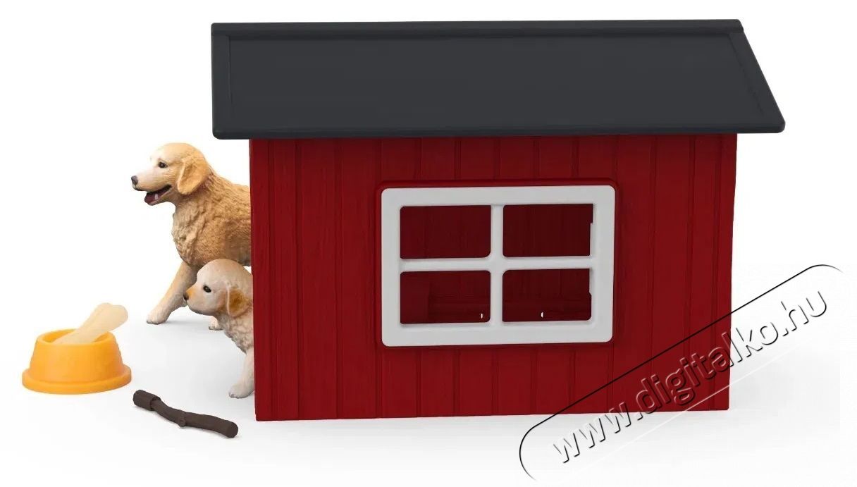 Schleich 42722 kutyah&aacute;z golden retrieverrel H&aacute;ztart&aacute;s / Otthon / K&uuml;lt&eacute;r - J&aacute;t&eacute;k / Sport - J&aacute;t&eacute;kfigura - 532163