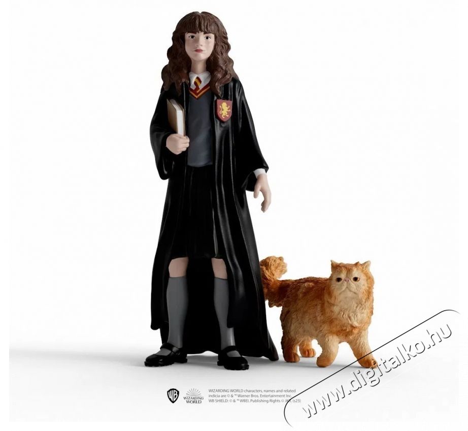 Schleich Harry Potter - Hermione Granger &eacute;s Cs&aacute;mp&aacute;s 42635 H&aacute;ztart&aacute;s / Otthon / K&uuml;lt&eacute;r - J&aacute;t&eacute;k / Sport - J&aacute;t&eacute;kfigura - 532144
