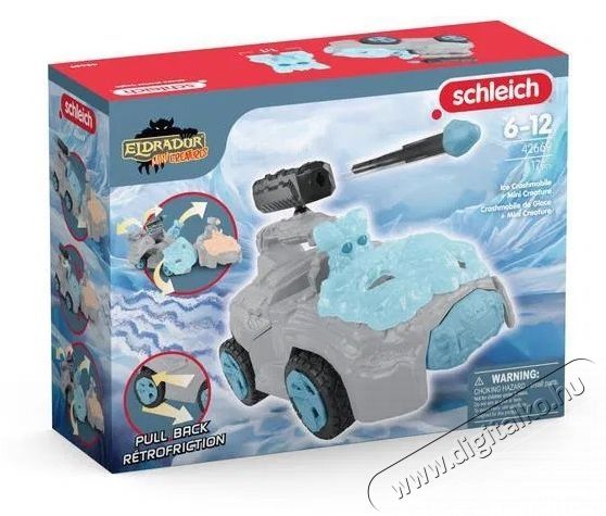 Schleich J&eacute;g CrashMobile Mini Creature mini figur&aacute;kkal 42669 H&aacute;ztart&aacute;s / Otthon / K&uuml;lt&eacute;r - J&aacute;t&eacute;k / Sport - J&aacute;t&eacute;kfigura - 532177