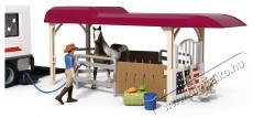 Schleich Lakeside teheraut&oacute; l&oacute;sz&aacute;ll&iacute;t&oacute; ut&aacute;nfut&oacute;val 42705 H&aacute;ztart&aacute;s / Otthon / K&uuml;lt&eacute;r - J&aacute;t&eacute;k / Sport - J&aacute;t&eacute;kfigura - 532146