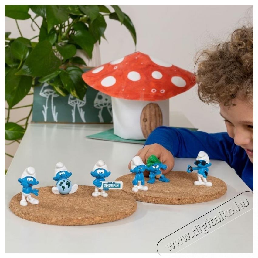 Schleich The Smurfs 20842 T&ouml;rpoj&aacute;ca H&aacute;ztart&aacute;s / Otthon / K&uuml;lt&eacute;r - J&aacute;t&eacute;k / Sport - J&aacute;t&eacute;kfigura - 533757