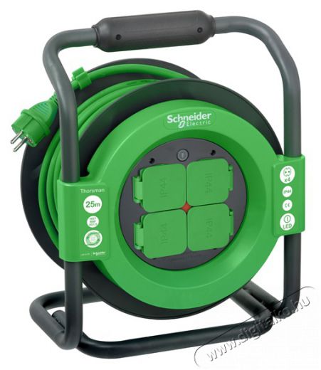 Schneider IMT33147 THORSMAN 4x2P+F aljzattal/IP44/1.5x25m k&aacute;beldobos hosszabb&iacute;t&oacute; Egy&eacute;b - Nem forgalmazzuk ! - 422512