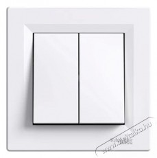 Schneider EPH1100121 ASFORA rugós bekötésű fehér kettős nyomó - Egyéb - Nem forgalmazzuk ! - 421052