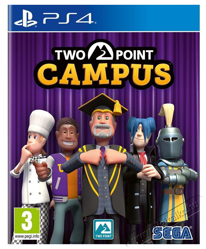 SEGA Two Point Campus PS4 J&aacute;t&eacute;kszoftver Iroda &eacute;s sz&aacute;m&iacute;t&aacute;stechnika - J&aacute;t&eacute;k konzol - Playstation 4 (PS4) j&aacute;t&eacute;k - 393852