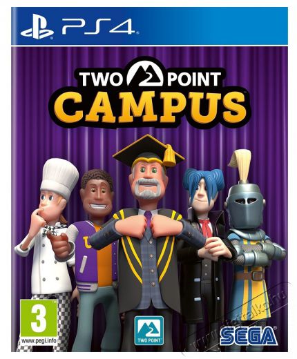 SEGA Two Point Campus PS4 J&aacute;t&eacute;kszoftver Iroda &eacute;s sz&aacute;m&iacute;t&aacute;stechnika - J&aacute;t&eacute;k konzol - Playstation 4 (PS4) j&aacute;t&eacute;k - 393852