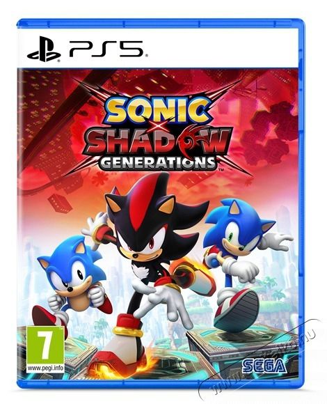 SEGA Sonic X Shadow Generations PS5 j&aacute;t&eacute;kszoftver Iroda &eacute;s sz&aacute;m&iacute;t&aacute;stechnika - J&aacute;t&eacute;k konzol - Playstation 5 (PS5) j&aacute;t&eacute;k - 507674
