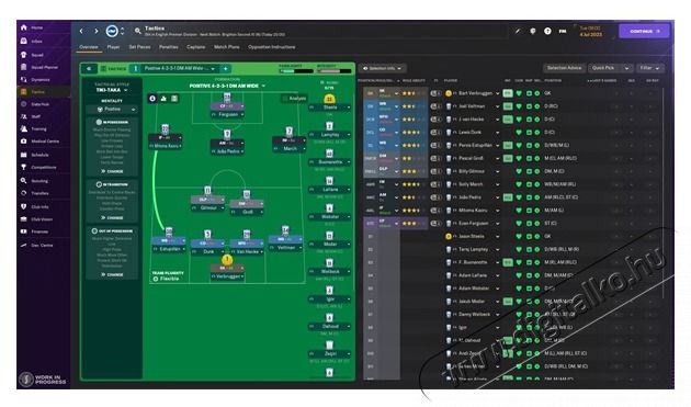 SEGA Football Manager 2024 PS5 j&aacute;t&eacute;kszoftver Iroda &eacute;s sz&aacute;m&iacute;t&aacute;stechnika - J&aacute;t&eacute;k konzol - Playstation 5 (PS5) j&aacute;t&eacute;k - 508884