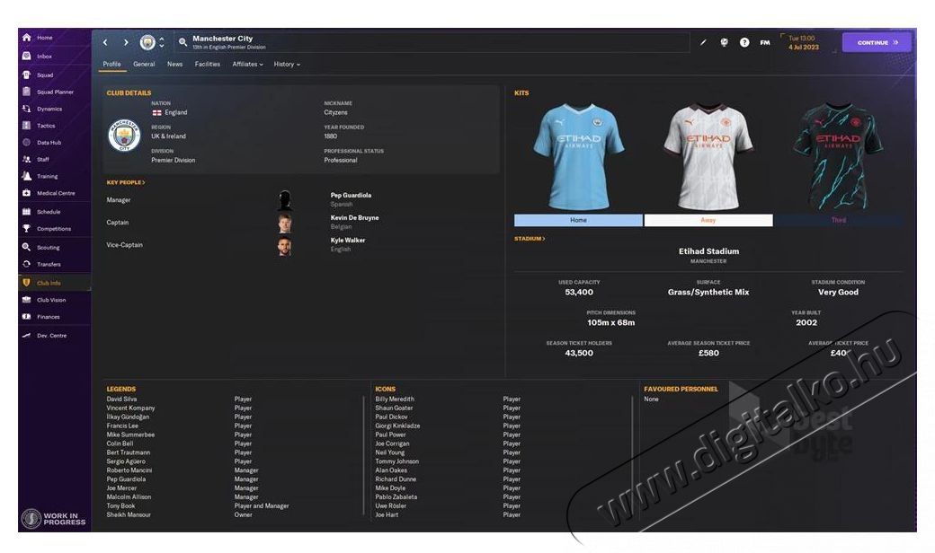 SEGA Football Manager 2024 PS5 j&aacute;t&eacute;kszoftver Iroda &eacute;s sz&aacute;m&iacute;t&aacute;stechnika - J&aacute;t&eacute;k konzol - Playstation 5 (PS5) j&aacute;t&eacute;k - 508883