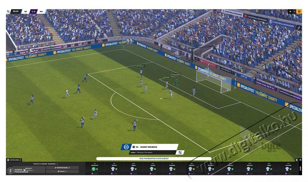 SEGA Football Manager 2024 PS5 j&aacute;t&eacute;kszoftver Iroda &eacute;s sz&aacute;m&iacute;t&aacute;stechnika - J&aacute;t&eacute;k konzol - Playstation 5 (PS5) j&aacute;t&eacute;k - 508883