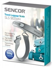 Sencor SLS 900WH Digit&aacute;lis &uacute;ti bőr&ouml;ndm&eacute;rleg Sz&eacute;ps&eacute;g&aacute;pol&aacute;s / Eg&eacute;szs&eacute;g - M&eacute;rleg - Poggy&aacute;sz m&eacute;rleg - 270427