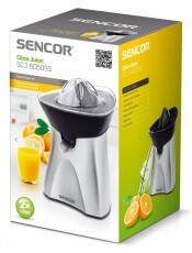 Sencor SCJ 6050SS citrusfacsar&oacute; Konyhai term&eacute;kek - Konyhai kisg&eacute;p (elők&eacute;sz&iacute;t&eacute;s / feldolgoz&aacute;s) - Citrus / gy&uuml;m&ouml;lcs facsar&oacute; - 274701