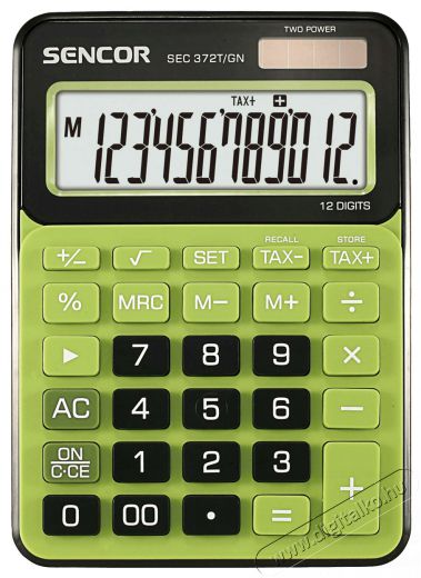 Sencor SEC 372T GN sz&aacute;mol&oacute;g&eacute;p - z&ouml;ld Iroda &eacute;s sz&aacute;m&iacute;t&aacute;stechnika - Sz&aacute;mol&oacute;g&eacute;p - Irodai - 283242