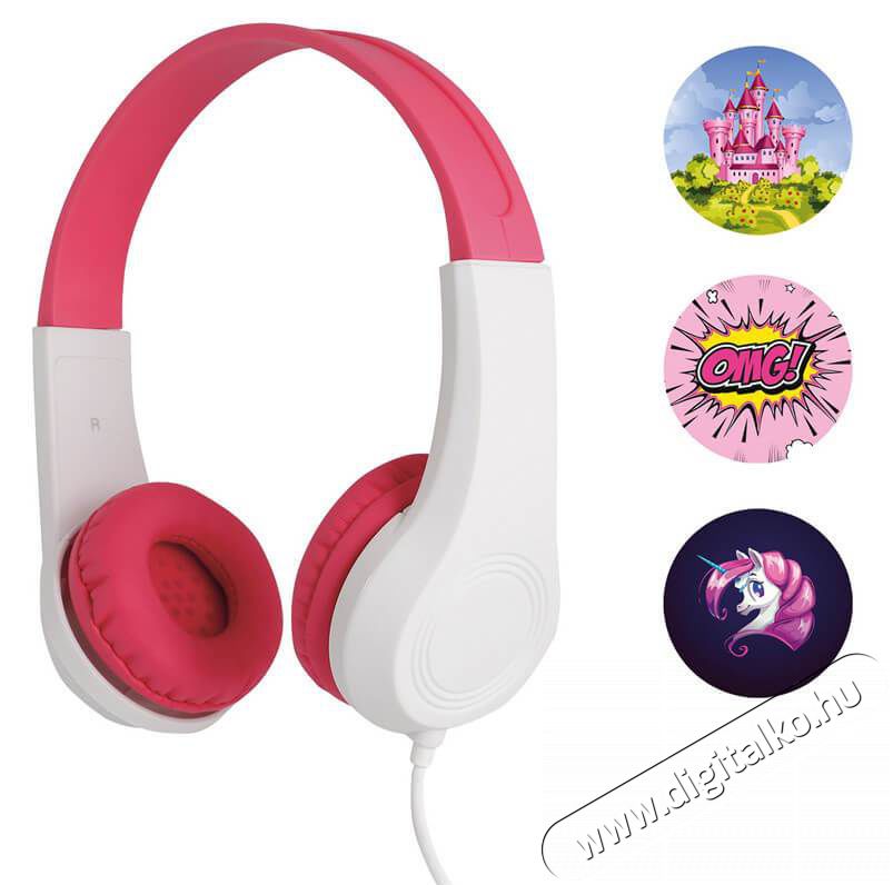 Sencor SEP 255PK gyerek fejhallgat&oacute; Audio-Video / Hifi / Multim&eacute;dia - F&uuml;l &eacute;s Fejhallgat&oacute;k - Fejhallgat&oacute; - 335977
