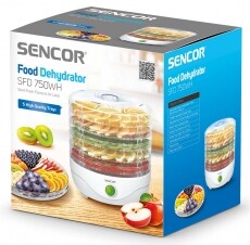 Sencor SFD 750WH gy&uuml;m&ouml;lcsaszal&oacute; Konyhai term&eacute;kek - Konyhai kisg&eacute;p (s&uuml;t&eacute;s / főz&eacute;s / hűt&eacute;s / &eacute;telk&eacute;sz&iacute;t&eacute;s) - Gy&uuml;m&ouml;lcsaszal&oacute; - 330714