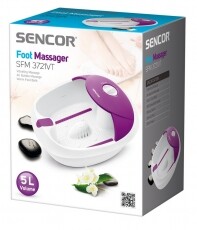 Sencor SFM 3721VT L&aacute;bmassz&iacute;roz&oacute; k&aacute;d - feh&eacute;r/lila Sz&eacute;ps&eacute;g&aacute;pol&aacute;s / Eg&eacute;szs&eacute;g - Massz&iacute;roz&aacute;s / relax&aacute;ci&oacute; - L&aacute;bmassz&iacute;roz&oacute; - 274798