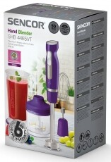 Sencor SHB 4465VT-EUE3 Botmixer szett Konyhai term&eacute;kek - Konyhai kisg&eacute;p (elők&eacute;sz&iacute;t&eacute;s / feldolgoz&aacute;s) - Botmixer - 364600