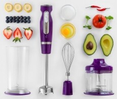 Sencor SHB 4465VT-EUE3 Botmixer szett Konyhai term&eacute;kek - Konyhai kisg&eacute;p (elők&eacute;sz&iacute;t&eacute;s / feldolgoz&aacute;s) - Botmixer - 364600