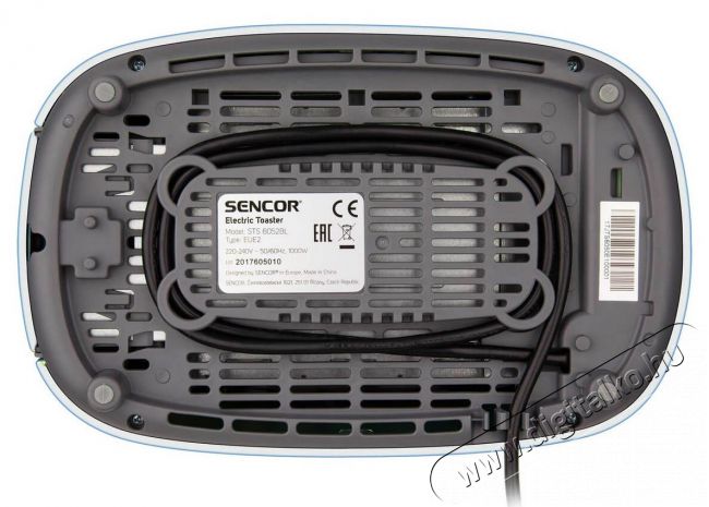 Sencor STS 6052BL keny&eacute;rpir&iacute;t&oacute; - k&eacute;k Konyhai term&eacute;kek - Konyhai kisg&eacute;p (s&uuml;t&eacute;s / főz&eacute;s / hűt&eacute;s / &eacute;telk&eacute;sz&iacute;t&eacute;s) - Keny&eacute;rpir&iacute;t&oacute; - 336111