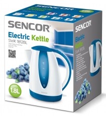 Sencor SWK 1812BL V&iacute;zforral&oacute; - feh&eacute;r/k&eacute;k Konyhai term&eacute;kek - V&iacute;zforral&oacute; / teafőző - 274720