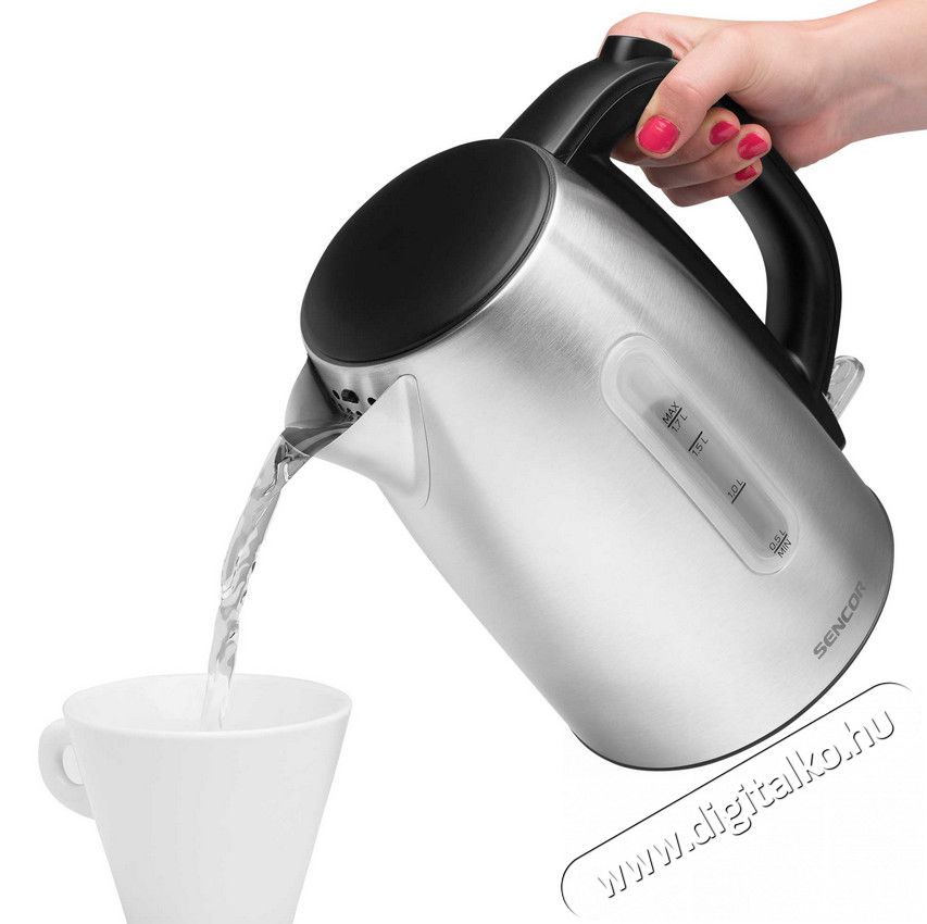 Sencor SWK 1720BK v&iacute;zforral&oacute; Konyhai term&eacute;kek - V&iacute;zforral&oacute; / teafőző - 323416
