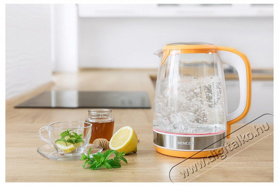 Sencor SWK 2193OR &Uuml;veg v&iacute;zforral&oacute; - narancss&aacute;rga Konyhai term&eacute;kek - V&iacute;zforral&oacute; / teafőző - 352049