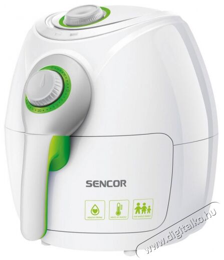 Sencor SFR 3220WH forr&oacute;levegős fritőz Konyhai term&eacute;kek - Konyhai kisg&eacute;p (s&uuml;t&eacute;s / főz&eacute;s / hűt&eacute;s / &eacute;telk&eacute;sz&iacute;t&eacute;s) - L&eacute;gkever&eacute;ses főzőg&eacute;p / elektromos kukta / multifunkci&oacute;s s&uuml;tő - 320685