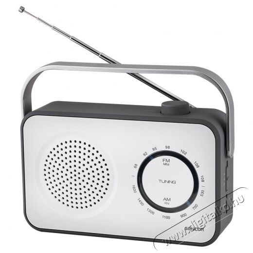 Sencor SRD 2100W T&aacute;skar&aacute;di&oacute; Audio-Video / Hifi / Multim&eacute;dia - R&aacute;di&oacute; / &oacute;r&aacute;s r&aacute;di&oacute; - Hordozhat&oacute;, zseb-, t&aacute;ska r&aacute;di&oacute; - 346068