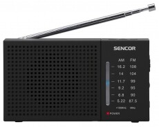 Sencor SRD1800 t&aacute;ska r&aacute;di&oacute; Audio-Video / Hifi / Multim&eacute;dia - R&aacute;di&oacute; / &oacute;r&aacute;s r&aacute;di&oacute; - Hordozhat&oacute;, zseb-, t&aacute;ska r&aacute;di&oacute; - 362192