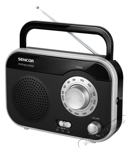Sencor SRD 210 BS Hordozhat&oacute; r&aacute;di&oacute;k&eacute;sz&uuml;l&eacute;k - fekete/ez&uuml;st Audio-Video / Hifi / Multim&eacute;dia - R&aacute;di&oacute; / &oacute;r&aacute;s r&aacute;di&oacute; - Hordozhat&oacute;, zseb-, t&aacute;ska r&aacute;di&oacute; - 275564