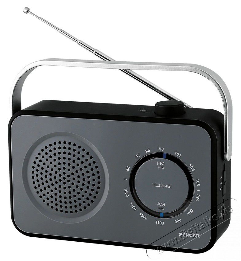 Sencor SRD 2100 B FM/AM T&aacute;skar&aacute;di&oacute; - fekete Audio-Video / Hifi / Multim&eacute;dia - R&aacute;di&oacute; / &oacute;r&aacute;s r&aacute;di&oacute; - Hordozhat&oacute;, zseb-, t&aacute;ska r&aacute;di&oacute; - 346067