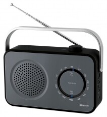 Sencor SRD 2100 B FM/AM Táskarádió - fekete Audio-Video / Hifi / Multimédia - Rádió / órás rádió - Hordozható, zseb-, táska rádió - 346067
