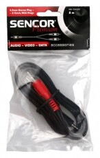 Sencor SAV 104-020 3,5mm Jack / 2 RCA k&aacute;bel 2M Tv kieg&eacute;sz&iacute;tők - K&aacute;bel / csatlakoz&oacute; - Jack-RCA k&aacute;bel - 261009