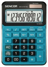 Sencor SEC 372T BU sz&aacute;mol&oacute;g&eacute;p - k&eacute;k Iroda &eacute;s sz&aacute;m&iacute;t&aacute;stechnika - Sz&aacute;mol&oacute;g&eacute;p - Irodai - 283241