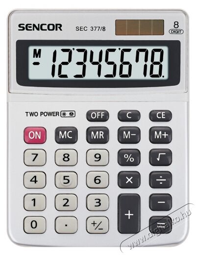 Sencor SEC 377/8 Sz&aacute;mol&oacute;g&eacute;p Iroda &eacute;s sz&aacute;m&iacute;t&aacute;stechnika - Sz&aacute;mol&oacute;g&eacute;p - Irodai - 261060